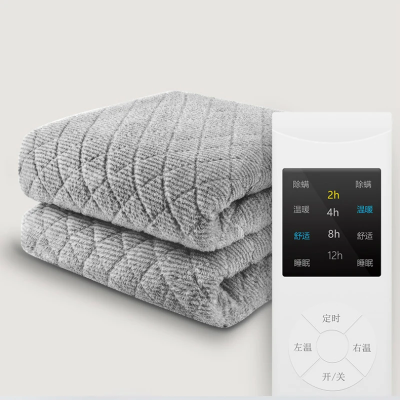Winter Thick Electric Blanket Bed Plush Adjustable Heating Body Warmer Electric Blanket Soft Manta Electrica Home Textile DG50EB
Winter Thick Electric Blanket Bed Plush Adjustable Heating Body Warmer Electric Blanket Soft Manta Electrica Home Textile DG50EB