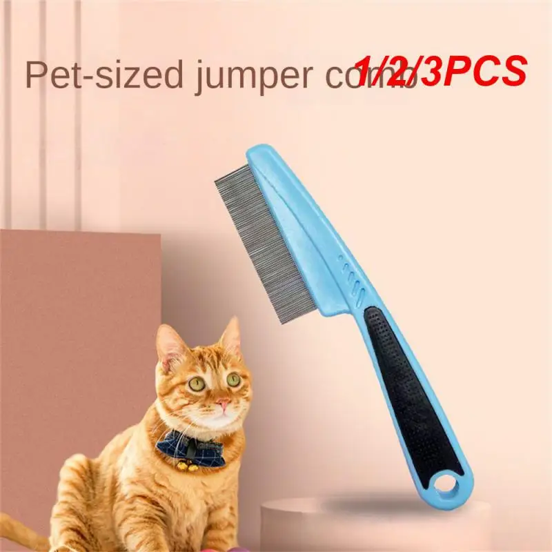 1/2/3PCS Pet Dog Flea Combs Stainless Steel Needle Close-Tooth Grate Comb Large Thick And Fine Needle Flea Louse Removal For
1/2/3PCS Pet Dog Flea Combs Stainless Steel Needle Close-Tooth Grate Comb Large Thick And Fine Needle Flea Louse Removal For