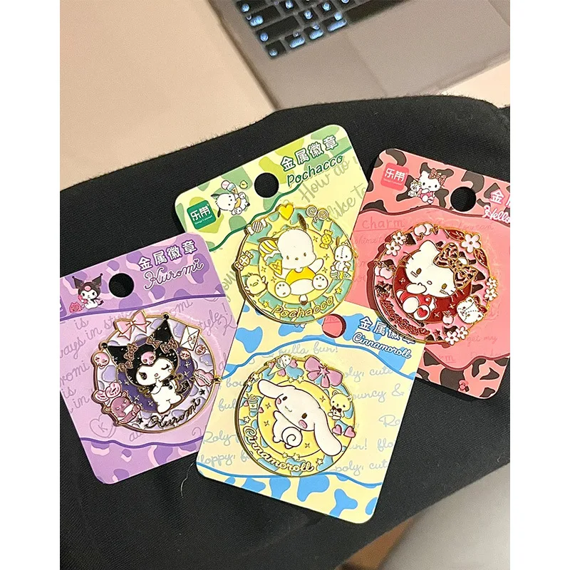 Sanrio Kurumi Cinnamon Dog Pacha Dog Metal Badge Cute Decoration Bag Animal Print Clothes Jk Brooch
Sanrio Kurumi Cinnamon Dog Pacha Dog Metal Badge Cute Decoration Bag Animal Print Clothes Jk Brooch