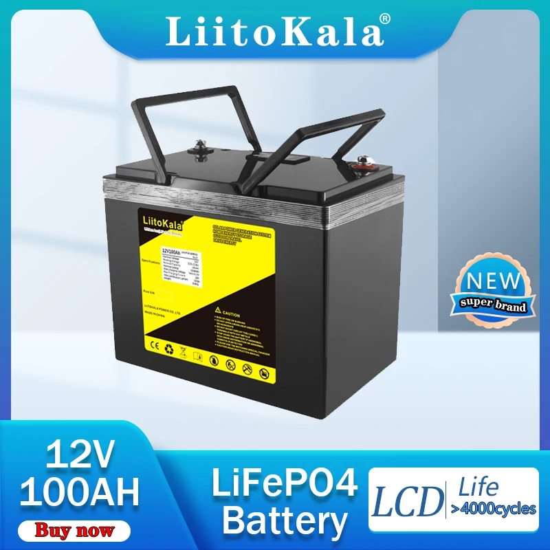 Аккумулятор lifepop4, 12 в 10 000 Ач/120 Ач, используется для спорта на открытом воздухе. Срок службы батареи 12,8 В с более длинным уровнем AAA LiFePO4 аккуму...
Аккумулятор lifepop4, 12 в 10 000 Ач/120 Ач, используется для спорта на открытом воздухе. Срок службы батареи 12,8 В с более длинным уровнем AAA LiFePO4 аккуму...