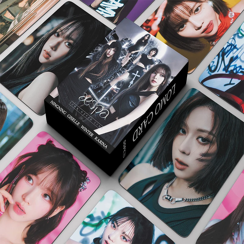 55pcs/set Kpop Aespa Lomo Cards New Album SAVAGE WINTER NINGNING Photocard Korean Fashion Cute Fans Gift
55pcs/set Kpop Aespa Lomo Cards New Album SAVAGE WINTER NINGNING Photocard Korean Fashion Cute Fans Gift