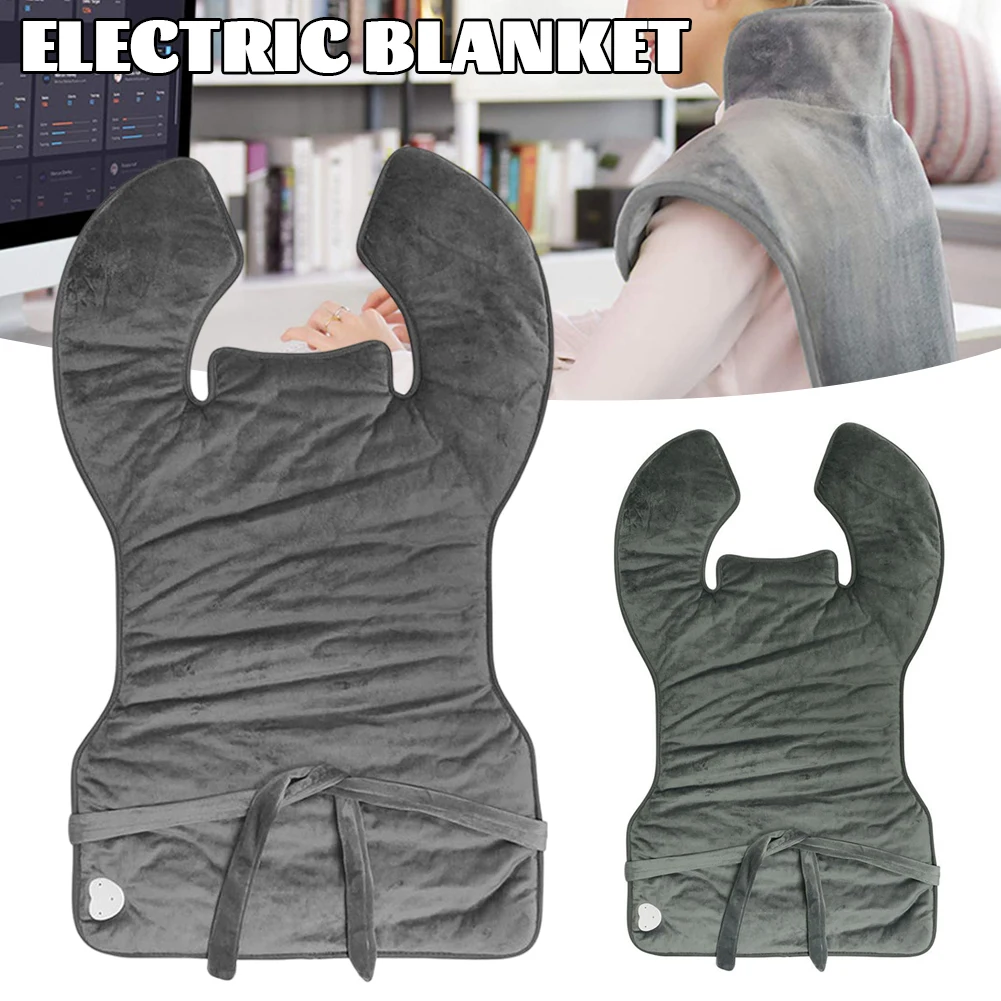 Electric Heated Blanket For Neck Shoulder Back Foldable Wearable Blankets Winter Warm Household Supplies 
Electric Heated Blanket For Neck Shoulder Back Foldable Wearable Blankets Winter Warm Household Supplies