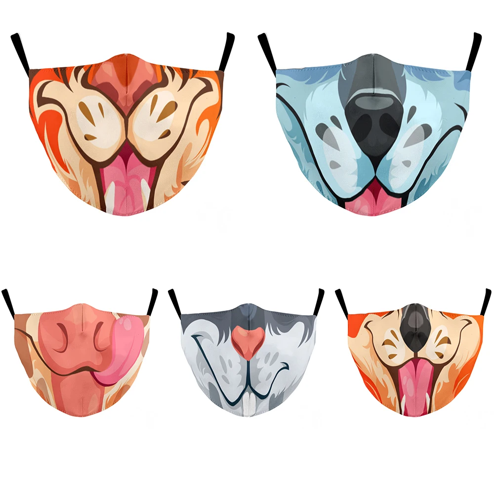Medic Masks With Animal Muzzles Cute Cartoon Pets Fashion Aldult Reusable Cosplay Wacky Facemask Cycling Anti-dust Mouth Cover
Medic Masks With Animal Muzzles Cute Cartoon Pets Fashion Aldult Reusable Cosplay Wacky Facemask Cycling Anti-dust Mouth Cover