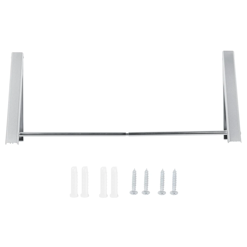 Household Space Aluminum Wall Mounted Clothes Hanger Folding Portable Clothes Drying Rack 
Household Space Aluminum Wall Mounted Clothes Hanger Folding Portable Clothes Drying Rack