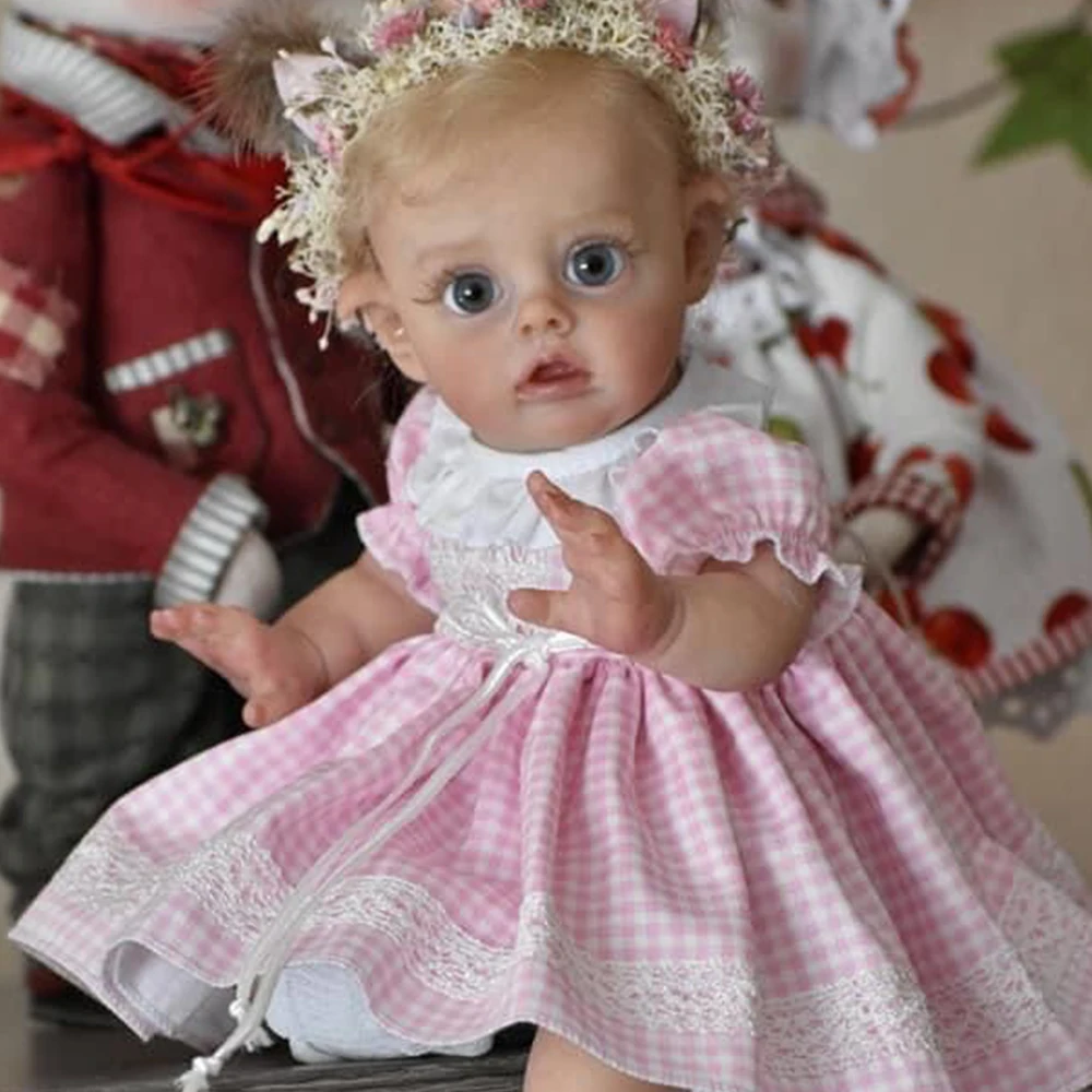 Реалистичная кукла новорожденный эльф 12 дюймов, уже окрашенная 3D Кожа, куклы, подарок для девочек 
Реалистичная кукла новорожденный эльф 12 дюймов, уже окрашенная 3D Кожа, куклы, подарок для девочек