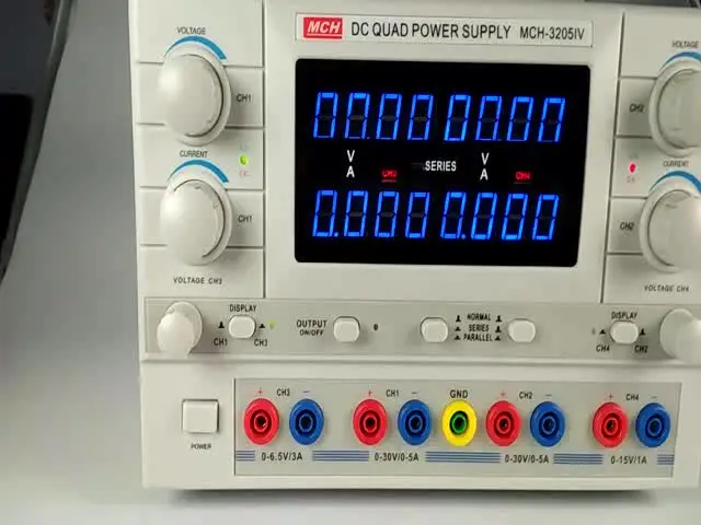 MCH Lab Use Variable Adjustable 32V 5A DC Power Supply With 5 Set Output MCH-3205-IV
MCH Lab Use Variable Adjustable 32V 5A DC Power Supply With 5 Set Output MCH-3205-IV