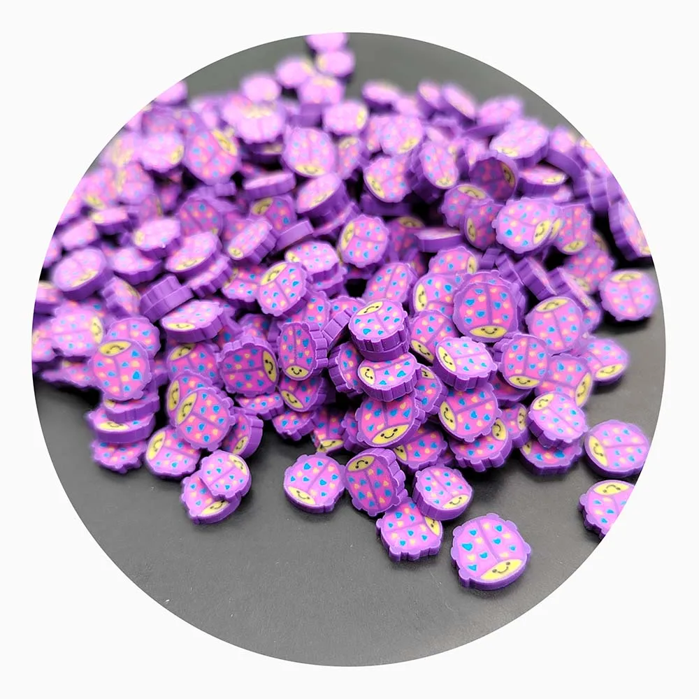 Cartoon Ladybug Polymer Clay Slices Soft Clay Sprinkles for Crafts Plastic Klei Tiny Cute Mud Particles Slime Filler
Cartoon Ladybug Polymer Clay Slices Soft Clay Sprinkles for Crafts Plastic Klei Tiny Cute Mud Particles Slime Filler