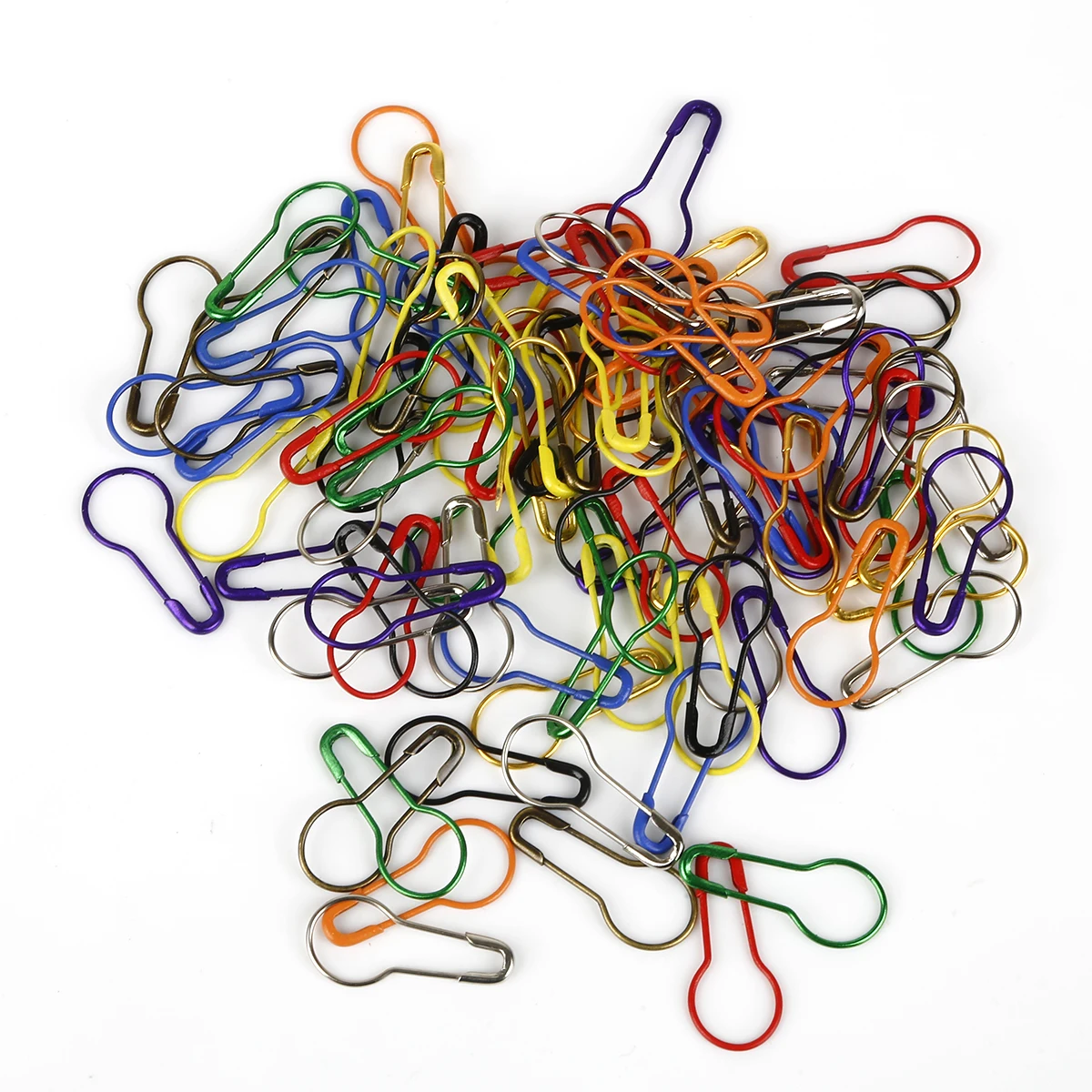 100pcs/lot Colorful Knitting Crochet Locking Stitch Marker Hangtag Safety Pins DIY Sewing tools Needle Clip Crafts Accessories
100pcs/lot Colorful Knitting Crochet Locking Stitch Marker Hangtag Safety Pins DIY Sewing tools Needle Clip Crafts Accessories