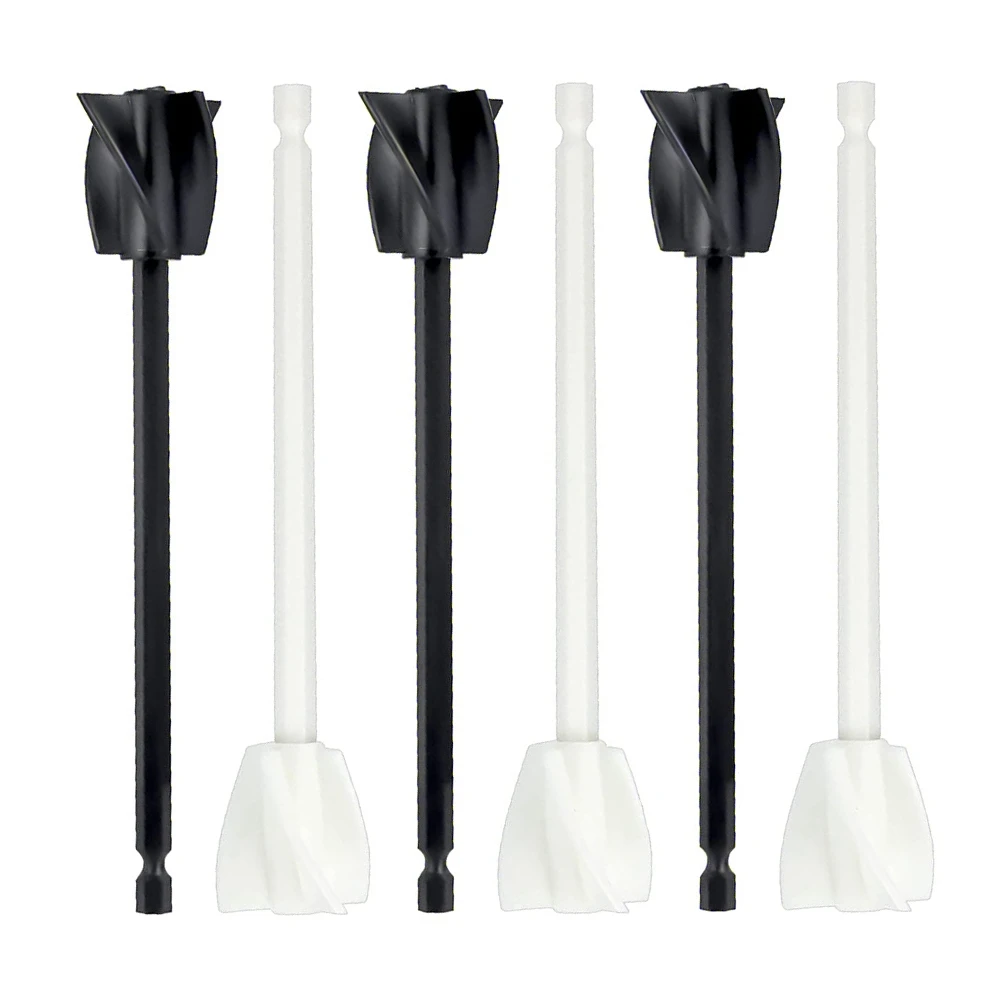6Pcs Epoxy Mixer Attachment for Drill, for Drilling Mixing Epoxy Painting Ceramic Glaze, 6.5Inch Length (Black, White)
6Pcs Epoxy Mixer Attachment for Drill, for Drilling Mixing Epoxy Painting Ceramic Glaze, 6.5Inch Length (Black, White)