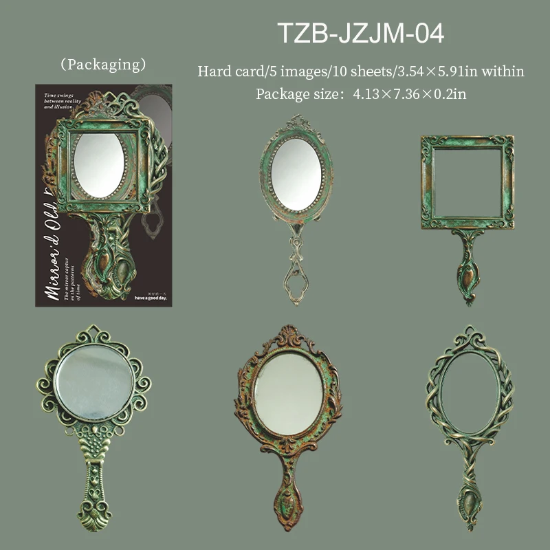 Винтажные наклейки для скрапбукинга JIANWU Mirror Old Dream Series
Винтажные наклейки для скрапбукинга JIANWU Mirror Old Dream Series
