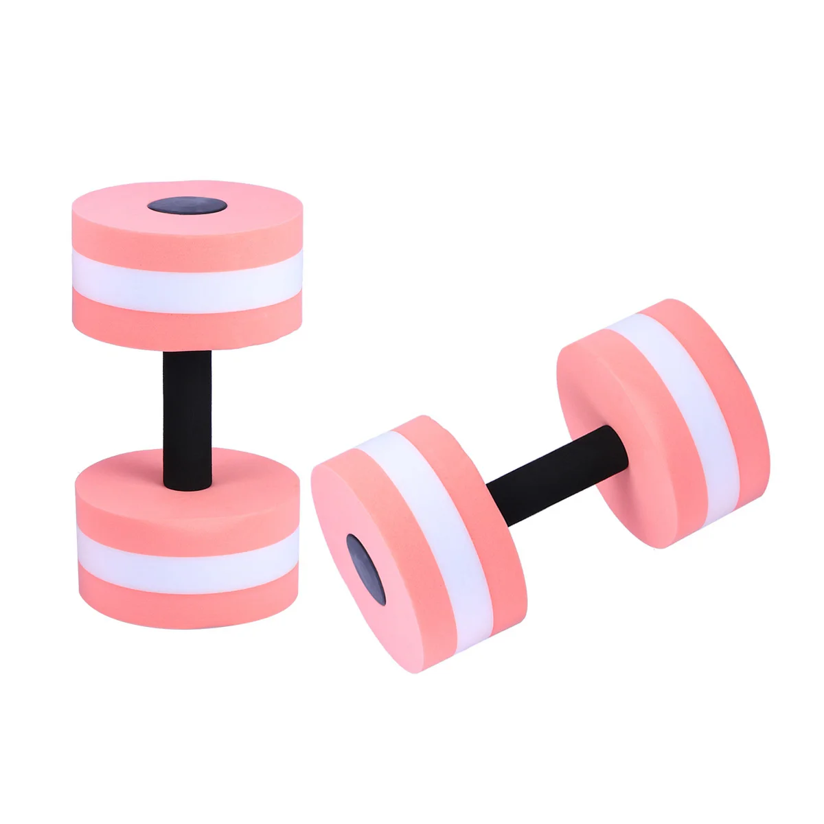 Aquatic Exercise Dumbells EVA Water Barbells Hand Bar For Water Resistance Aerobics (Pink)
Aquatic Exercise Dumbells EVA Water Barbells Hand Bar For Water Resistance Aerobics (Pink)