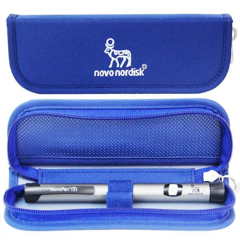 Оригинальный чехол Novo Nordisk Pen 4 Novopen 5 Синий ручка в комплект не входит общий пакет