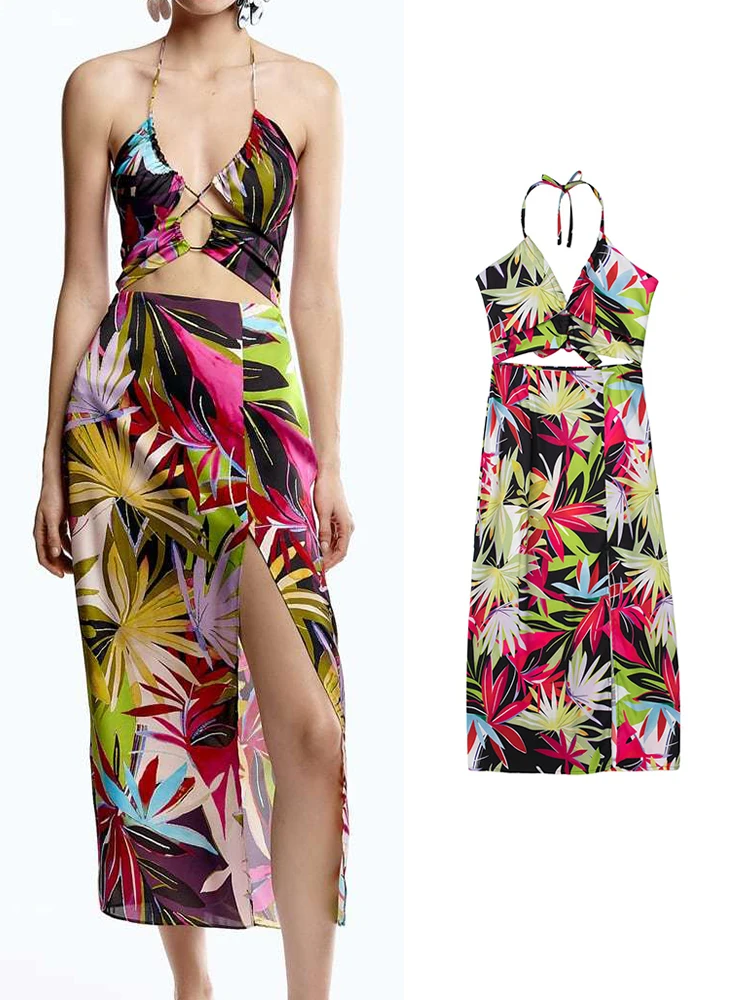 2022 Sexy Summer Women Hollow Out Strap Deep V-neck Elegant Party Dress Backless Casual Female Mid-Calf Outwear платье летнее
2022 Sexy Summer Women Hollow Out Strap Deep V-neck Elegant Party Dress Backless Casual Female Mid-Calf Outwear платье летнее