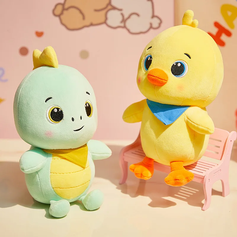 New Cute Cute Dinosaur Doll Soft Plush Little Yellow Chicken Toy Children Creative Doll Sofa Cushion Interior Decoration
New Cute Cute Dinosaur Doll Soft Plush Little Yellow Chicken Toy Children Creative Doll Sofa Cushion Interior Decoration