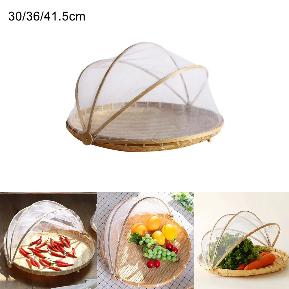 Hand-Woven Tray Food Serving Tent Basket Simple Atmosphere Fruit Vegetable Bread Storage Basket Outdoor Picnic Mesh Net Cover
Hand-Woven Tray Food Serving Tent Basket Simple Atmosphere Fruit Vegetable Bread Storage Basket Outdoor Picnic Mesh Net Cover
