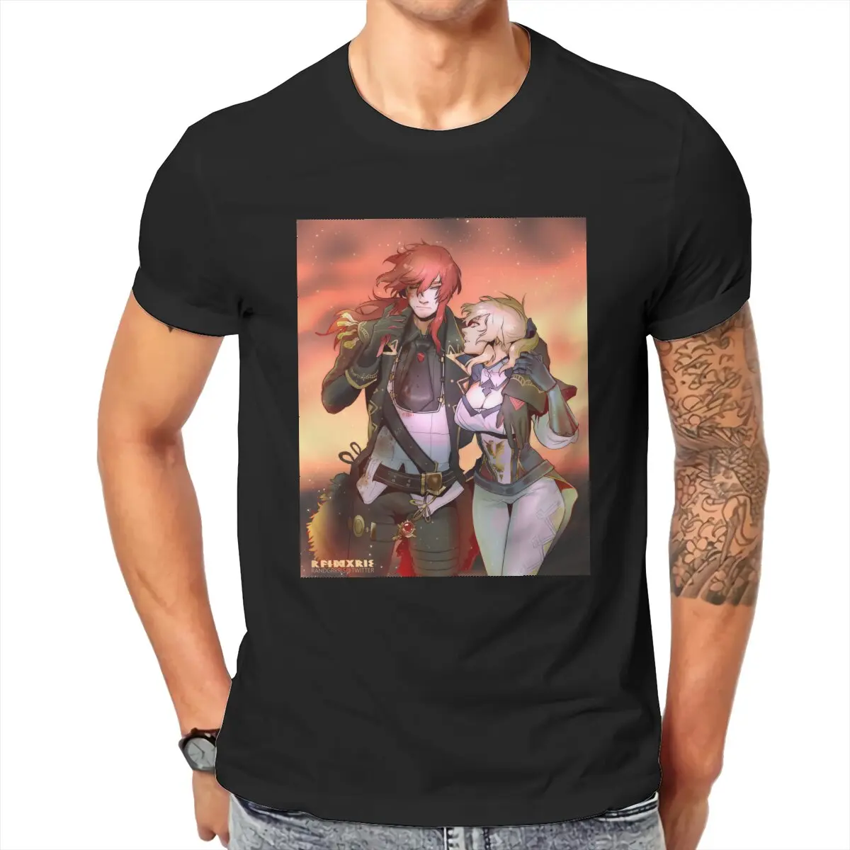 Firefighters T-Shirts Men Genshin Impact Diluc Jean Jeluc Fanart Anime Novelty Cotton Tees Crewneck Short Sleeve T Shirt 6XL Top
Firefighters T-Shirts Men Genshin Impact Diluc Jean Jeluc Fanart Anime Novelty Cotton Tees Crewneck Short Sleeve T Shirt 6XL Top