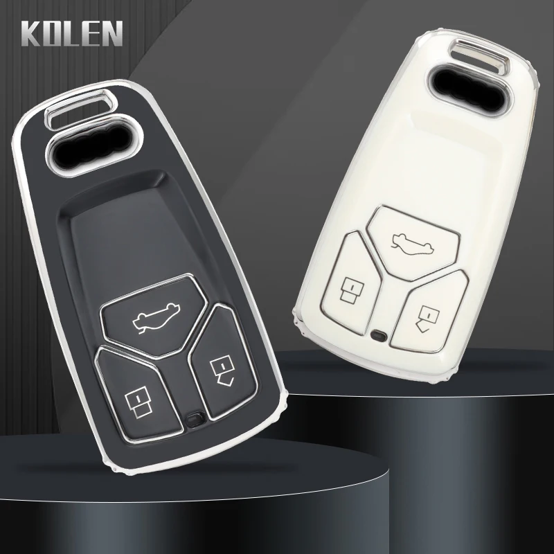 Fashion TPU Car Remote Key Cover Case Shell For Audi A4 B9 A5 A6 8S 8W Q5 Q7 4M S4 S5 S7 TT TTS TFSI Protector Fob Accessories
Fashion TPU Car Remote Key Cover Case Shell For Audi A4 B9 A5 A6 8S 8W Q5 Q7 4M S4 S5 S7 TT TTS TFSI Protector Fob Accessories