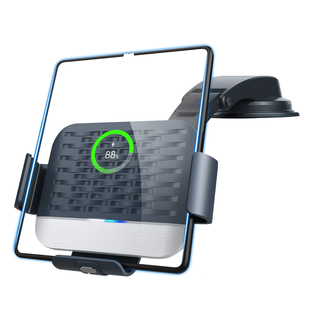 Dual Coil Wireless Charger Car Mobile Phone Holder Support for Samsung Galaxy Z Fold 2 3 iPhone 12 13 Pro Max
Dual Coil Wireless Charger Car Mobile Phone Holder Support for Samsung Galaxy Z Fold 2 3 iPhone 12 13 Pro Max