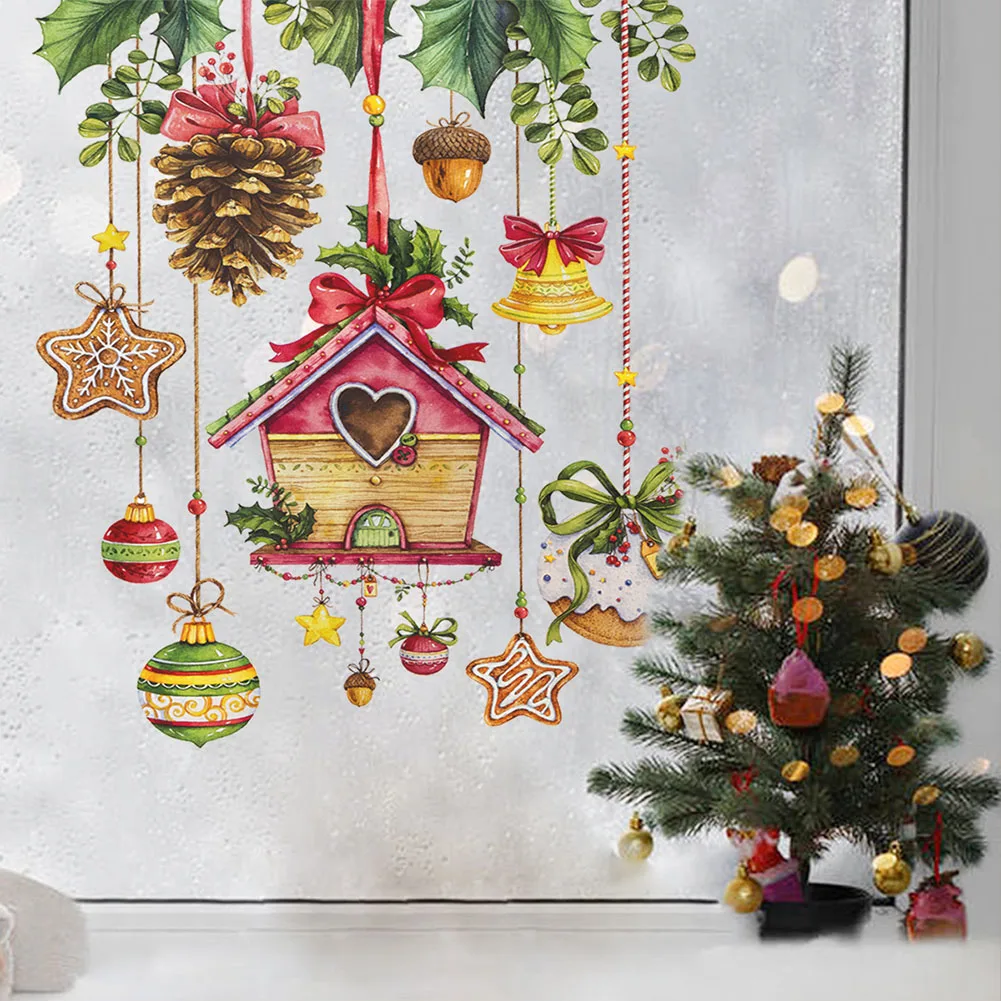 New Year Trees Santa Claus Elk Glass Sticker Christmas Window Removable Sticker Merry Christmas Window Decorations
New Year Trees Santa Claus Elk Glass Sticker Christmas Window Removable Sticker Merry Christmas Window Decorations