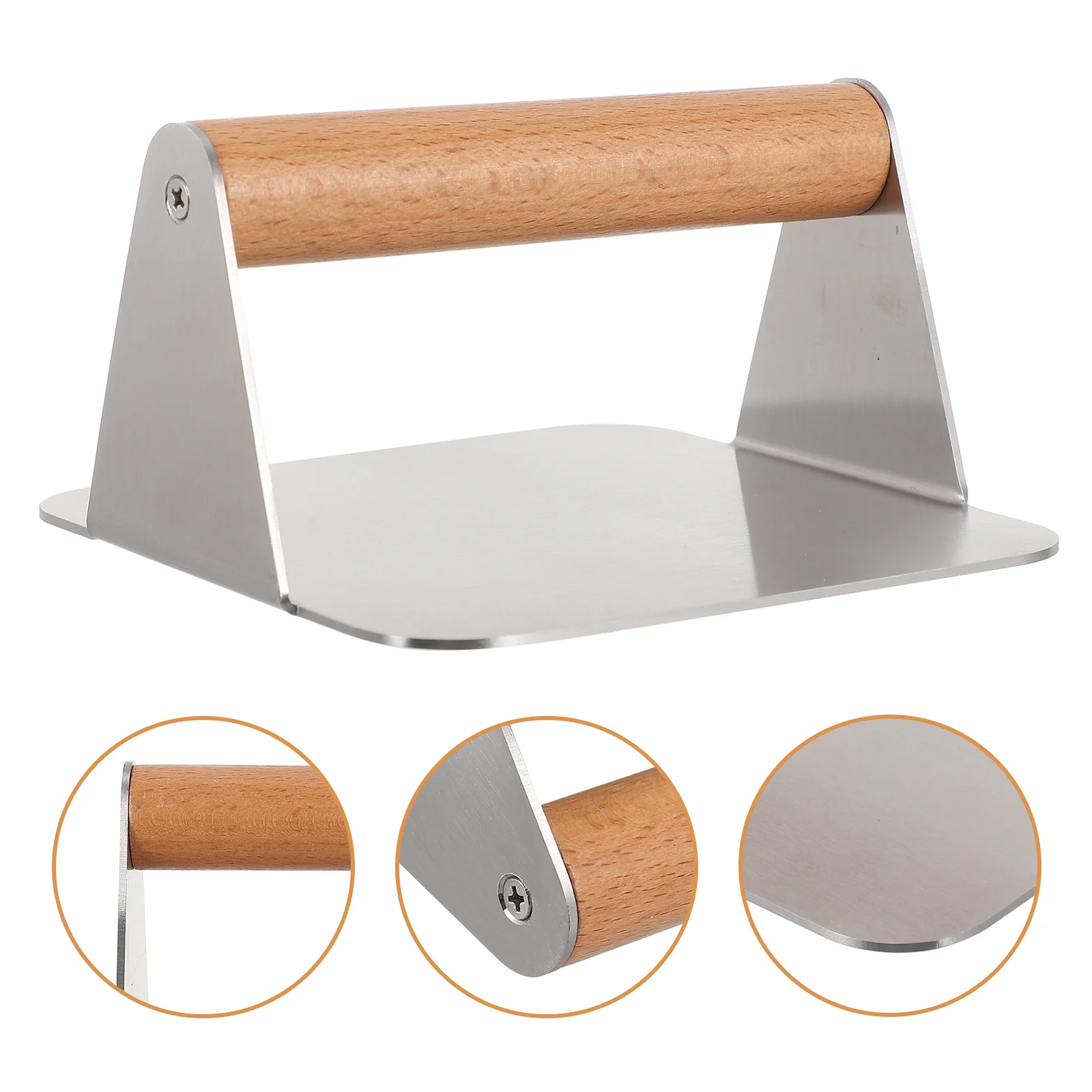 Stainless Steel Grill Burger Press: Grade Burger Smasher Press Meat Beef Veggie Patty Maker for Stuffed Diy Grilling Sandwiches
Stainless Steel Grill Burger Press: Grade Burger Smasher Press Meat Beef Veggie Patty Maker for Stuffed Diy Grilling Sandwiches
