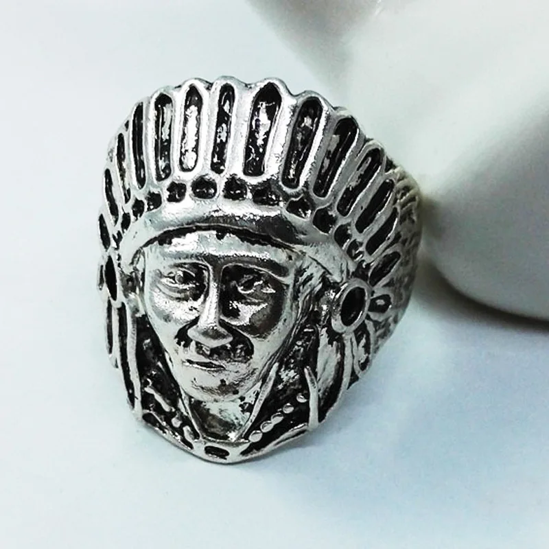 Rimiut Charm Cool Ring Vintage Indian Head Ring Men Exaggerated High Quality Ring Party Jewelry for Men Best Gift Punk Rings
Rimiut Charm Cool Ring Vintage Indian Head Ring Men Exaggerated High Quality Ring Party Jewelry for Men Best Gift Punk Rings