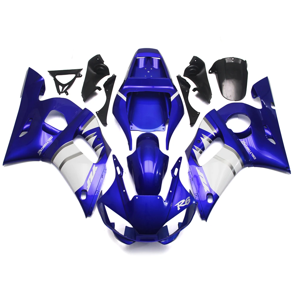 New ABS Whole Motorcycle Fairings Kits Injection Full Bodywork Cowl For Yamaha R6 YZF-R6 YZFR6 1998 1999 2000 2001 2002
New ABS Whole Motorcycle Fairings Kits Injection Full Bodywork Cowl For Yamaha R6 YZF-R6 YZFR6 1998 1999 2000 2001 2002