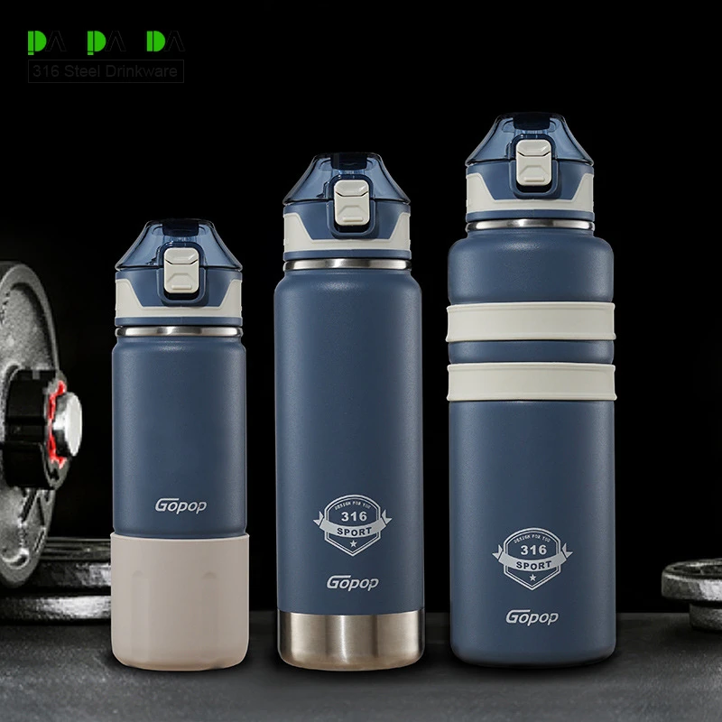 HOT Selling 316 stainless steel vacuum Sports Thermos 500 ml 720 ml 980 ml cold insulation Water Bottle
HOT Selling 316 stainless steel vacuum Sports Thermos 500 ml 720 ml 980 ml cold insulation Water Bottle