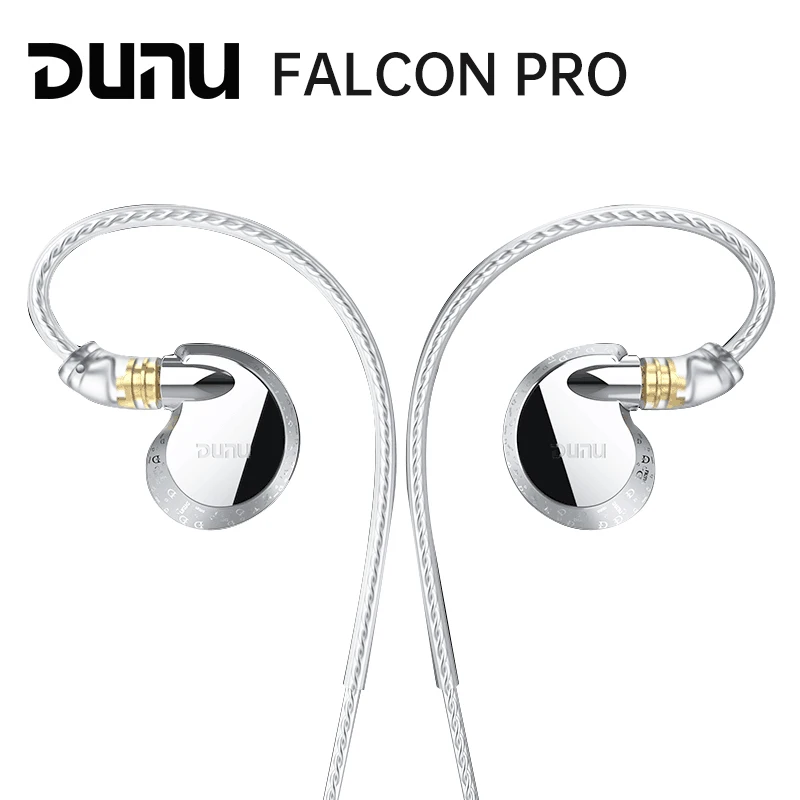 

DUNU Falcon Pro Earphone Dynamic Driver In-Ear Monitors IEMs 10mm Eclipse With Amorphous DLC Dome