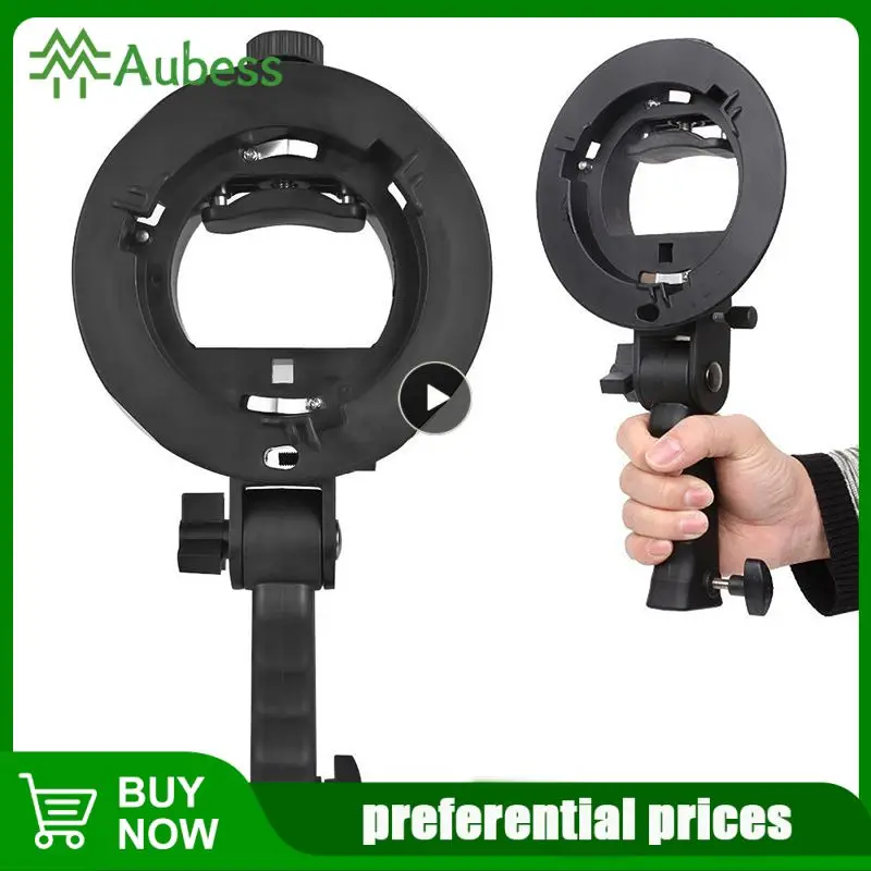 

For S Type Flash Holder Support Bracket Mount Softbox Light Umbrella Holder Stand for Bowens Mount with Umbrella Hole