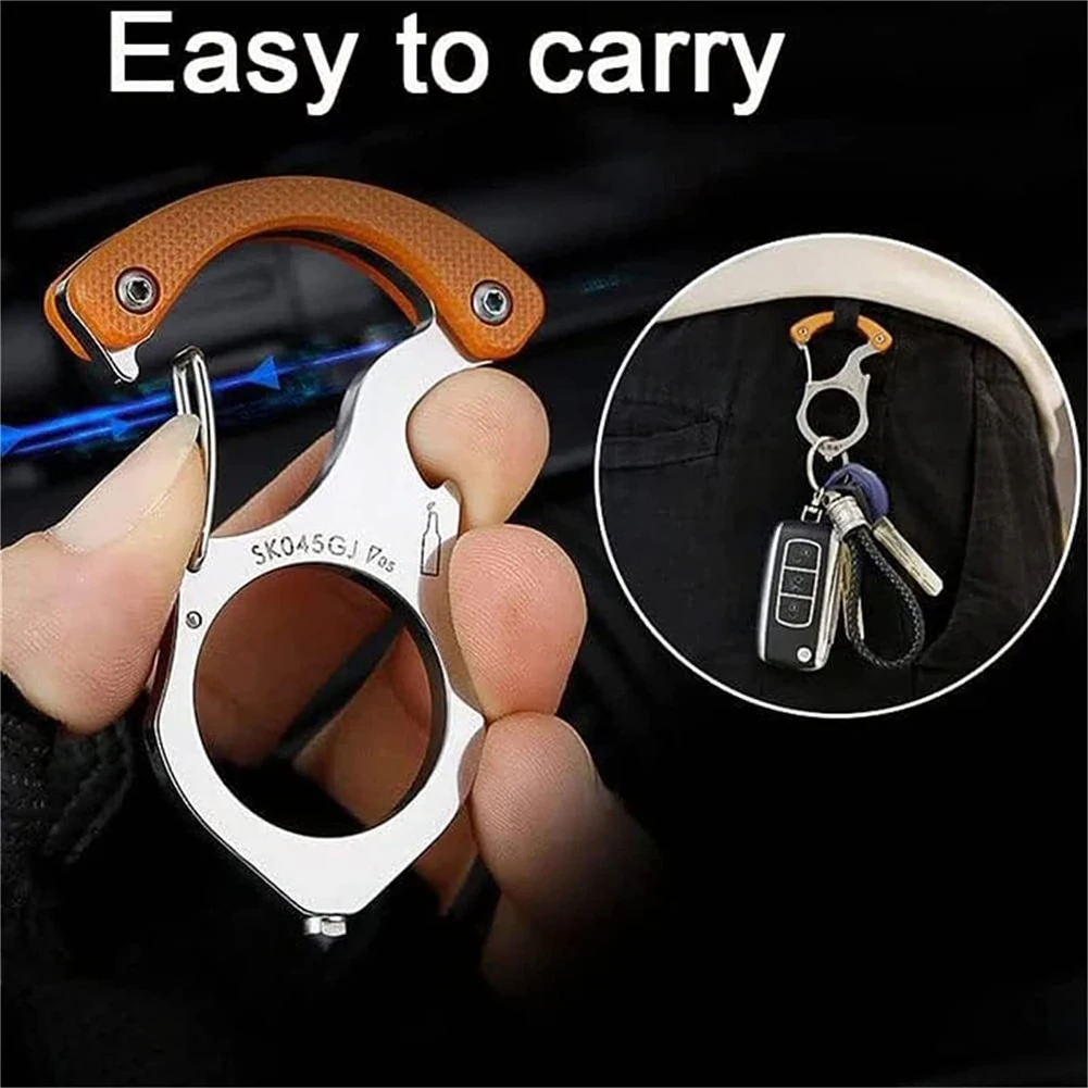 Men's Car Key Buckle Self-protection Hook Multi-Functional Car Key Buckle Self-Protection Hook Car Key Chain
Men's Car Key Buckle Self-protection Hook Multi-Functional Car Key Buckle Self-Protection Hook Car Key Chain