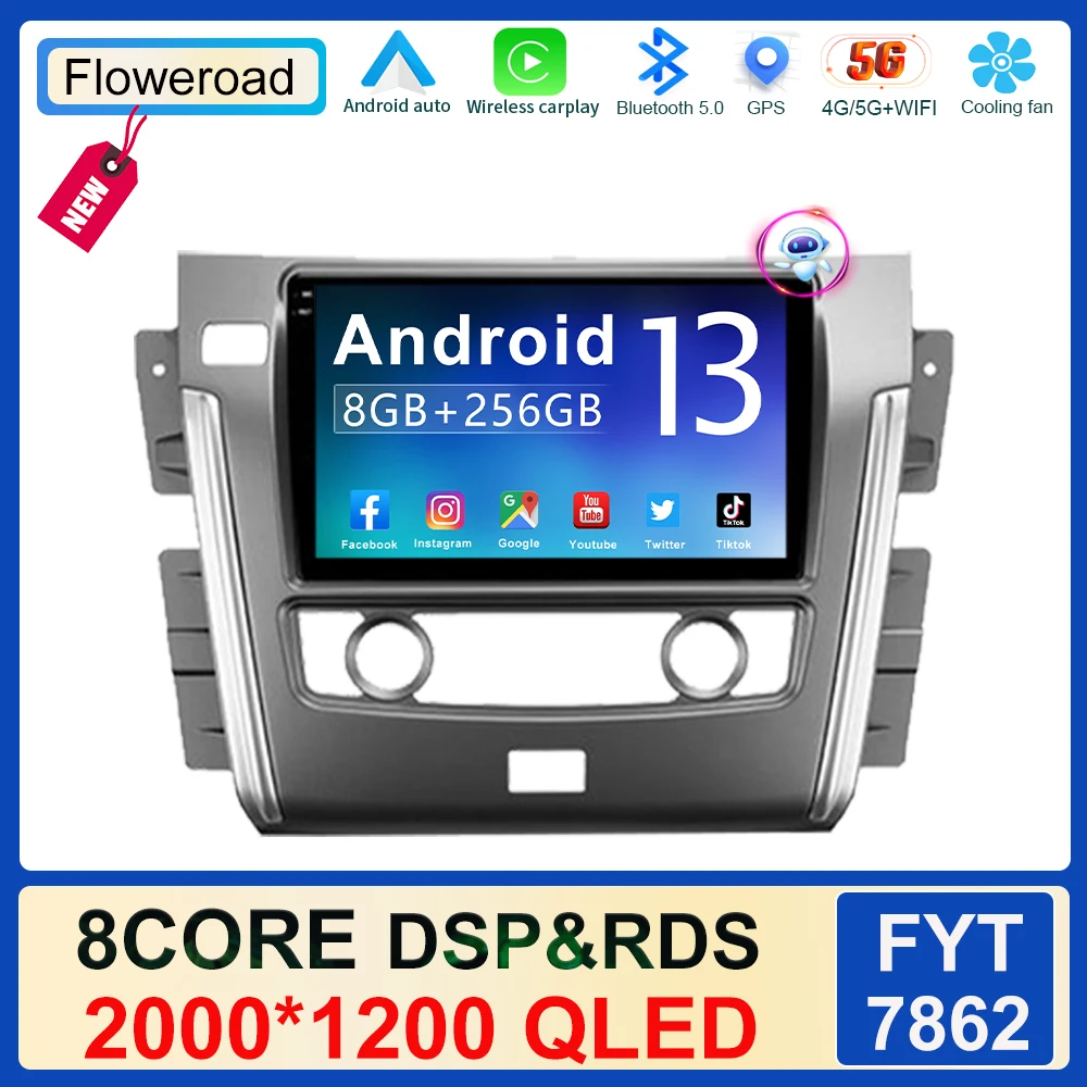 2K Screen For Nissan Patrol Y62 2010 - 2020 10 Inch Multimedia Video Player Navigation Stereo Carplay Android No 2din 2 din dvd 
2K Screen For Nissan Patrol Y62 2010 - 2020 10 Inch Multimedia Video Player Navigation Stereo Carplay Android No 2din 2 din dvd