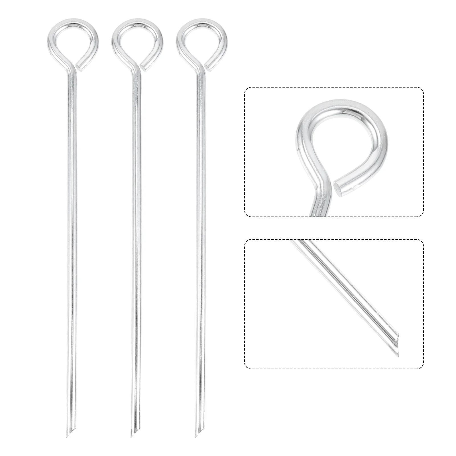 Tent Stakes Pegs Camping Peg Canopy Steel Ground Metal Beach Tarp Nail Outdoor Garden Anchors Stainless Patio Shade Snow
Tent Stakes Pegs Camping Peg Canopy Steel Ground Metal Beach Tarp Nail Outdoor Garden Anchors Stainless Patio Shade Snow