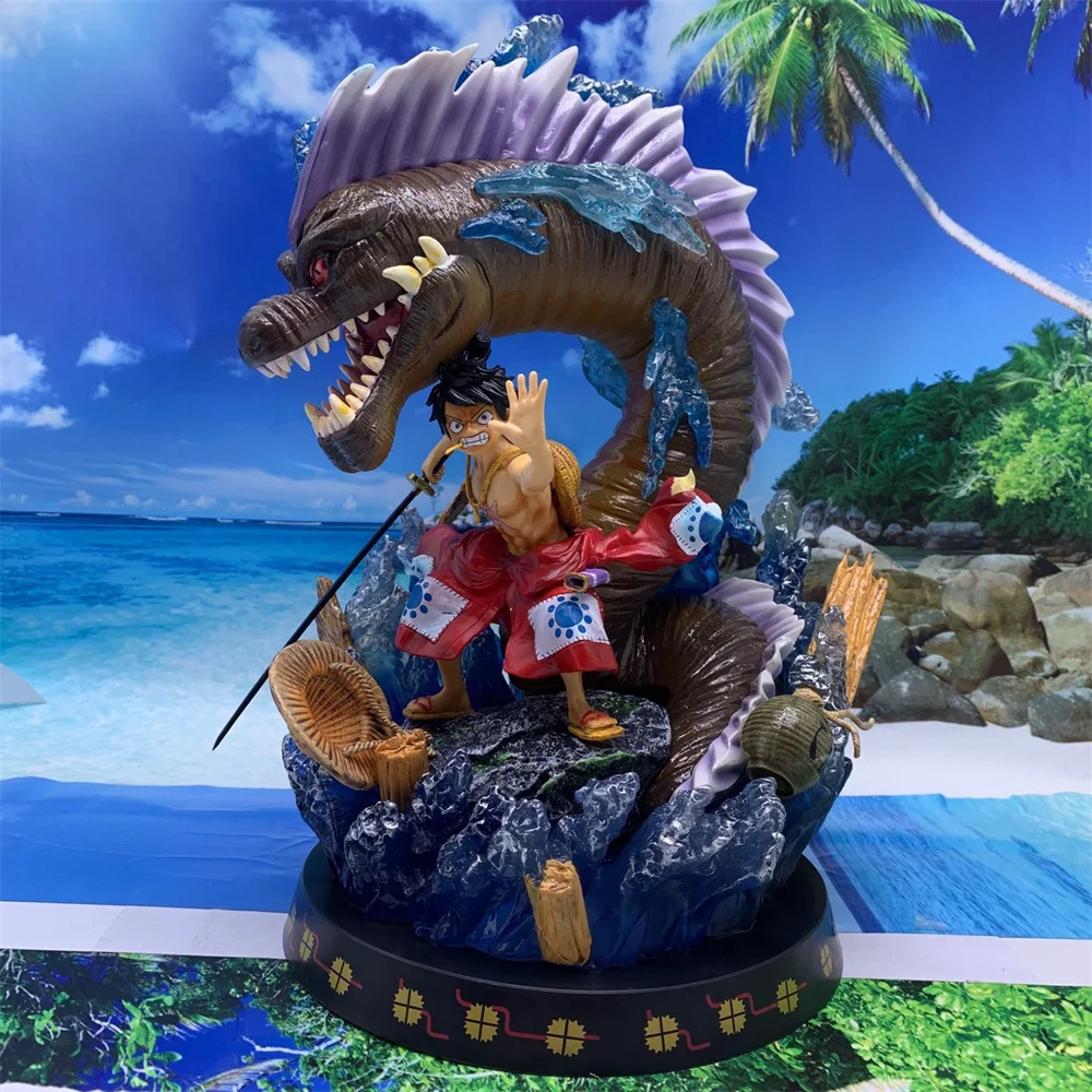 Anime One Piece Monkey D Luffy Dragon Kimono PVC Action Figure Collectible Model Doll Toy 32cm
Anime One Piece Monkey D Luffy Dragon Kimono PVC Action Figure Collectible Model Doll Toy 32cm