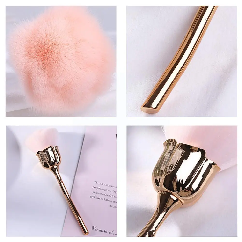 Laikou Rose Nail Art Dust Brush For Manicure Beauty Brush Blush Powder Brushes Fashion Gel Nail Accessories Makeup Nail Too E6s5
Laikou Rose Nail Art Dust Brush For Manicure Beauty Brush Blush Powder Brushes Fashion Gel Nail Accessories Makeup Nail Too E6s5