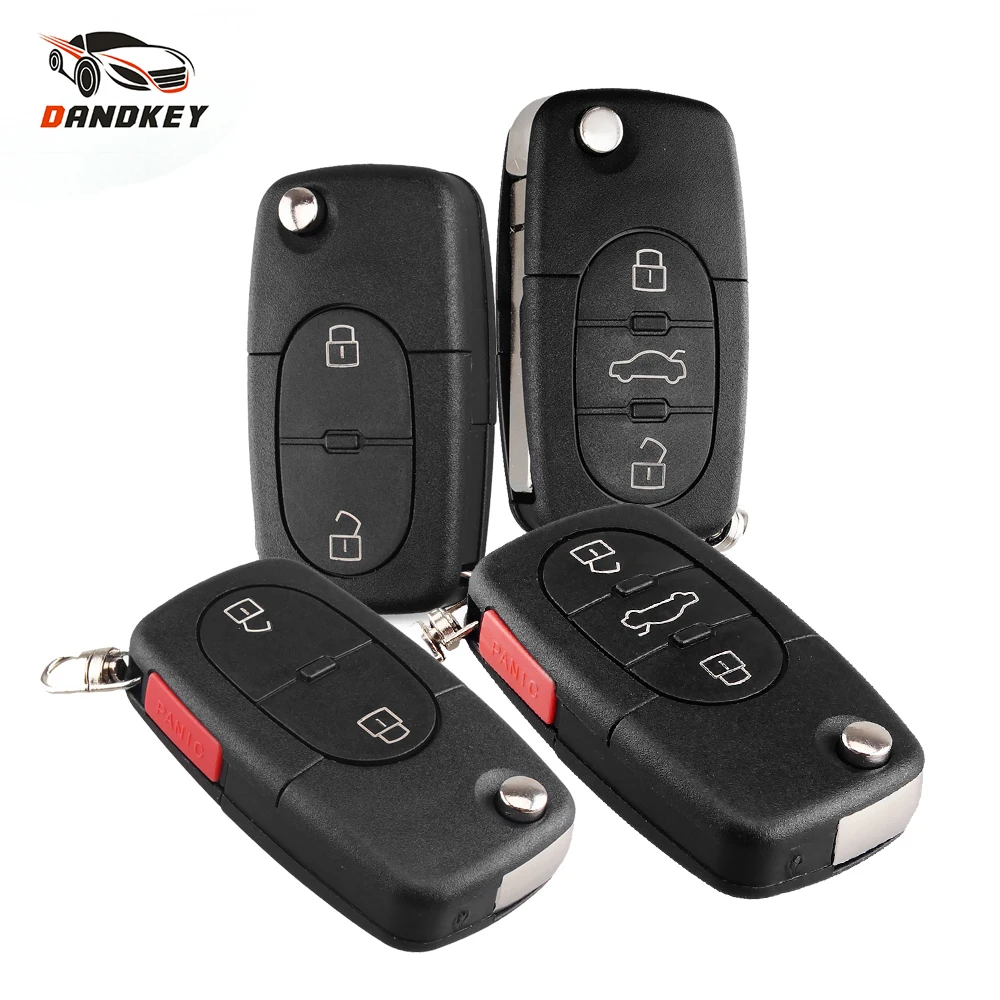 Dandkey 2/3/4 Buttons Flip Folding Remote Key Shell for VW Volkswagen Passat Jetta Golf Beetle Fob Car Key Case Fit CR1620
Dandkey 2/3/4 Buttons Flip Folding Remote Key Shell for VW Volkswagen Passat Jetta Golf Beetle Fob Car Key Case Fit CR1620
