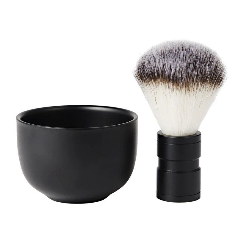 Shaving Set Soap Bowl + Shaving Brush + Stand Holder, Nylon Beard Brush Kit Pure Badger Hair Shaving Brush Kit
Shaving Set Soap Bowl + Shaving Brush + Stand Holder, Nylon Beard Brush Kit Pure Badger Hair Shaving Brush Kit