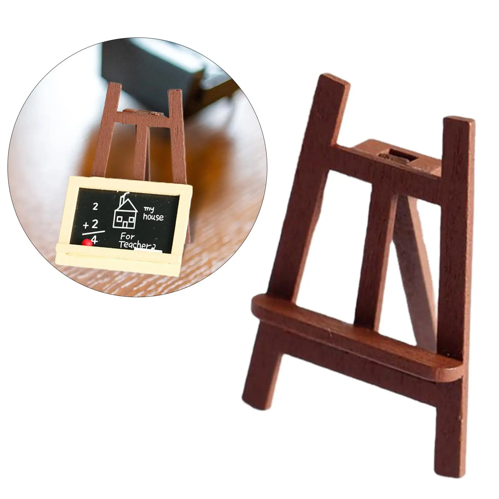 1/12 Miniature Easel Dollhouse Furniture Wood Dollhouse Balcony Patio Mini Easel Accessories
1/12 Miniature Easel Dollhouse Furniture Wood Dollhouse Balcony Patio Mini Easel Accessories