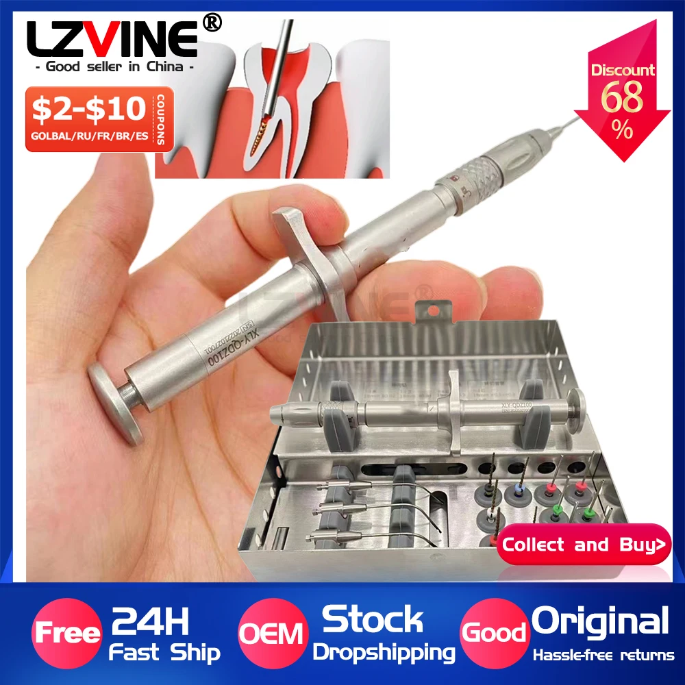 1 Set Extraction Broken Dental Root Canal Rstoration Tool Root Canal File Extractor Holder Stainless Steel Easy To Operate File
1 Set Extraction Broken Dental Root Canal Rstoration Tool Root Canal File Extractor Holder Stainless Steel Easy To Operate File