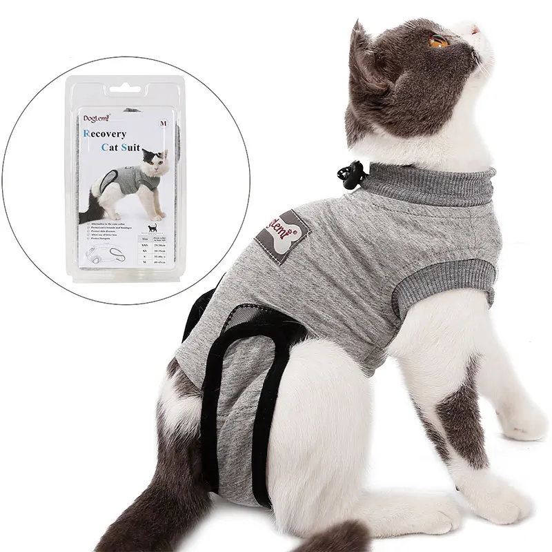New Pet Supplies Cat Rehabilitation Clothing Breathable Anti-licking Surgical Clothing Pet Wound Anti-Mite Disinfection Clothing
New Pet Supplies Cat Rehabilitation Clothing Breathable Anti-licking Surgical Clothing Pet Wound Anti-Mite Disinfection Clothing