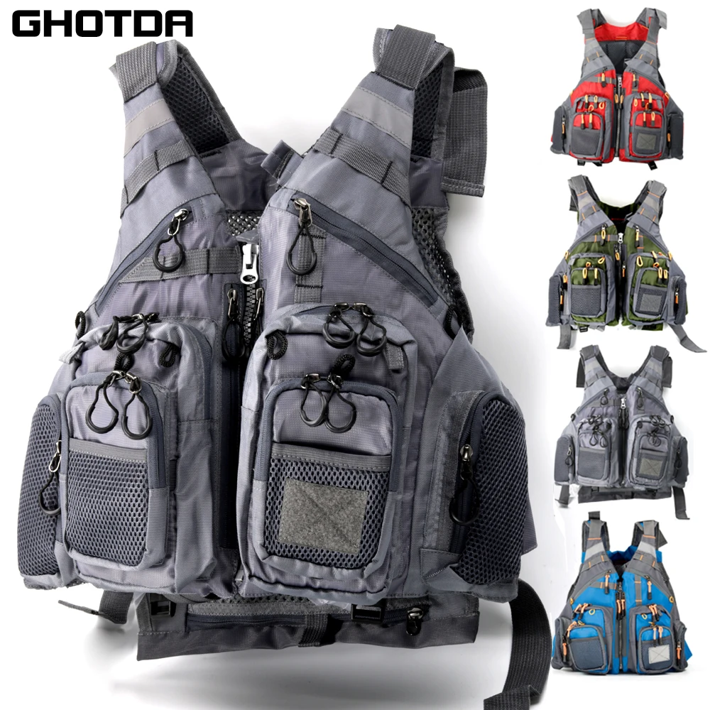 Fishing Jacket Swimming High Buoyancy Fishing Vest Multi-function Outdoor Photography Outdoor Fishing Equipment Multi-pocket
Fishing Jacket Swimming High Buoyancy Fishing Vest Multi-function Outdoor Photography Outdoor Fishing Equipment Multi-pocket