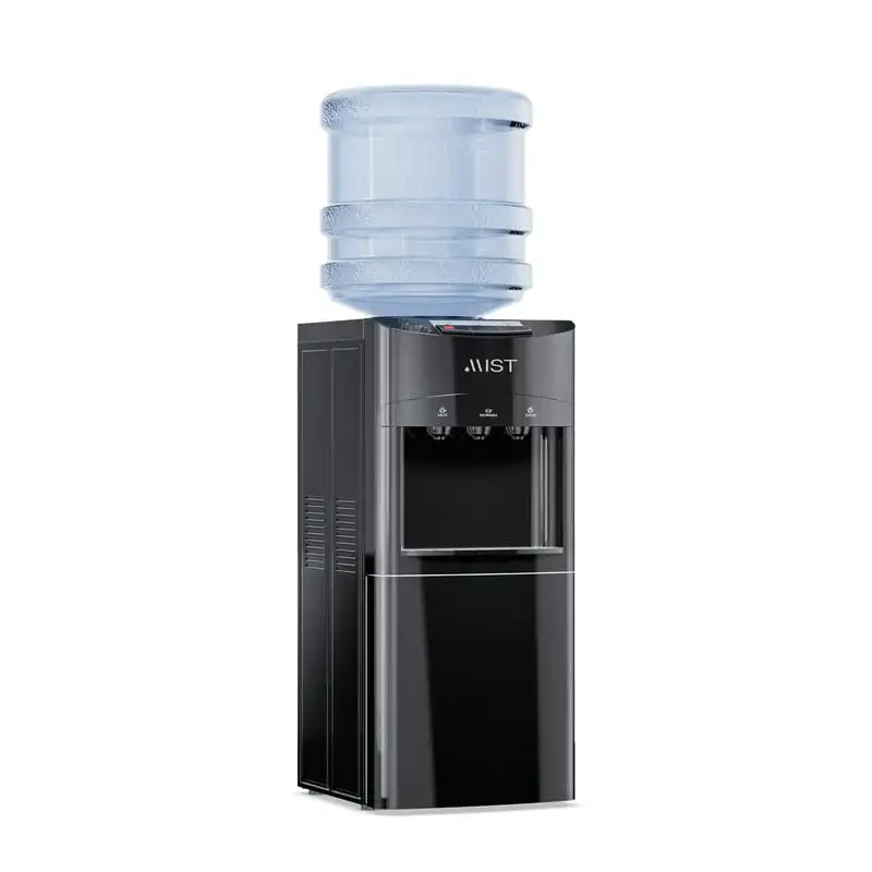 

Premium Top Loading Water Cooler Dispenser – Hot, Cold & Room Temperature, Child Safety Lock, Holds 3 or 5 Gallon Bottles, Per