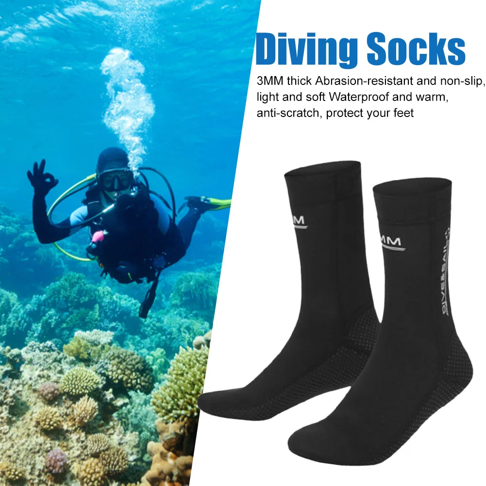 3mm Diving Socks Wearable Unisex Surfing Beach Boots Portable Neoprene Snorkeling Spearfishing Socks Lightweight for Water Sport
3mm Diving Socks Wearable Unisex Surfing Beach Boots Portable Neoprene Snorkeling Spearfishing Socks Lightweight for Water Sport