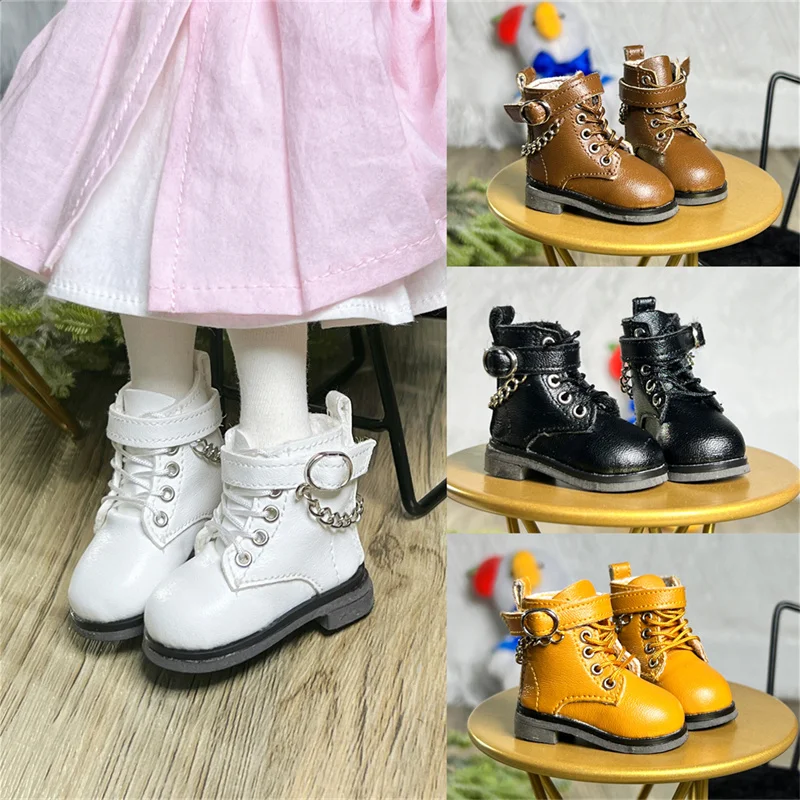 Обувь для куклы BJD на 1/6 BJD YOSD, белые, коричневые, черные ботинки, аксессуары для кукол, игрушка в подарок
Обувь для куклы BJD на 1/6 BJD YOSD, белые, коричневые, черные ботинки, аксессуары для кукол, игрушка в подарок