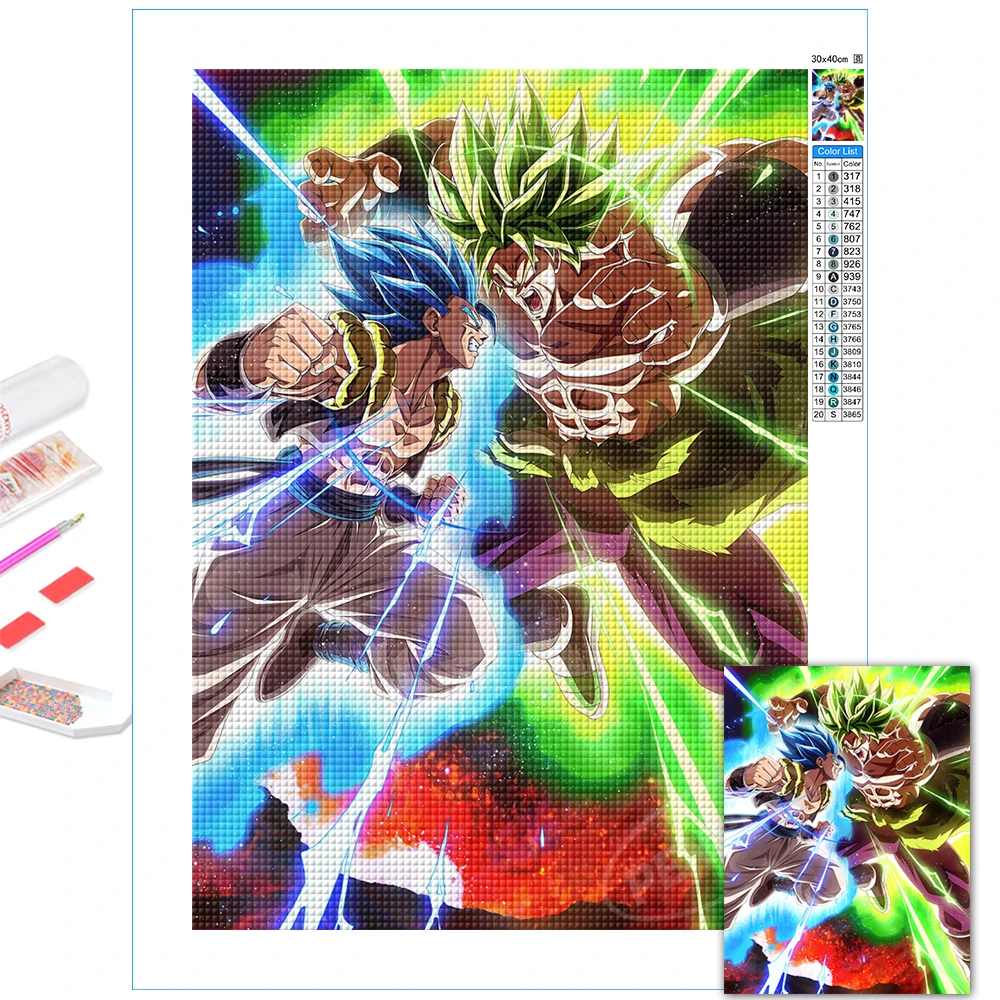 Gogeta Vs Broli 5D Diy аниме алмазные картины Драконий жемчуг супер сайян Квадратные наборы для вышивки крестиком для мальчиков домашний декор
Gogeta Vs Broli 5D Diy аниме алмазные картины Драконий жемчуг супер сайян Квадратные наборы для вышивки крестиком для мальчиков домашний декор