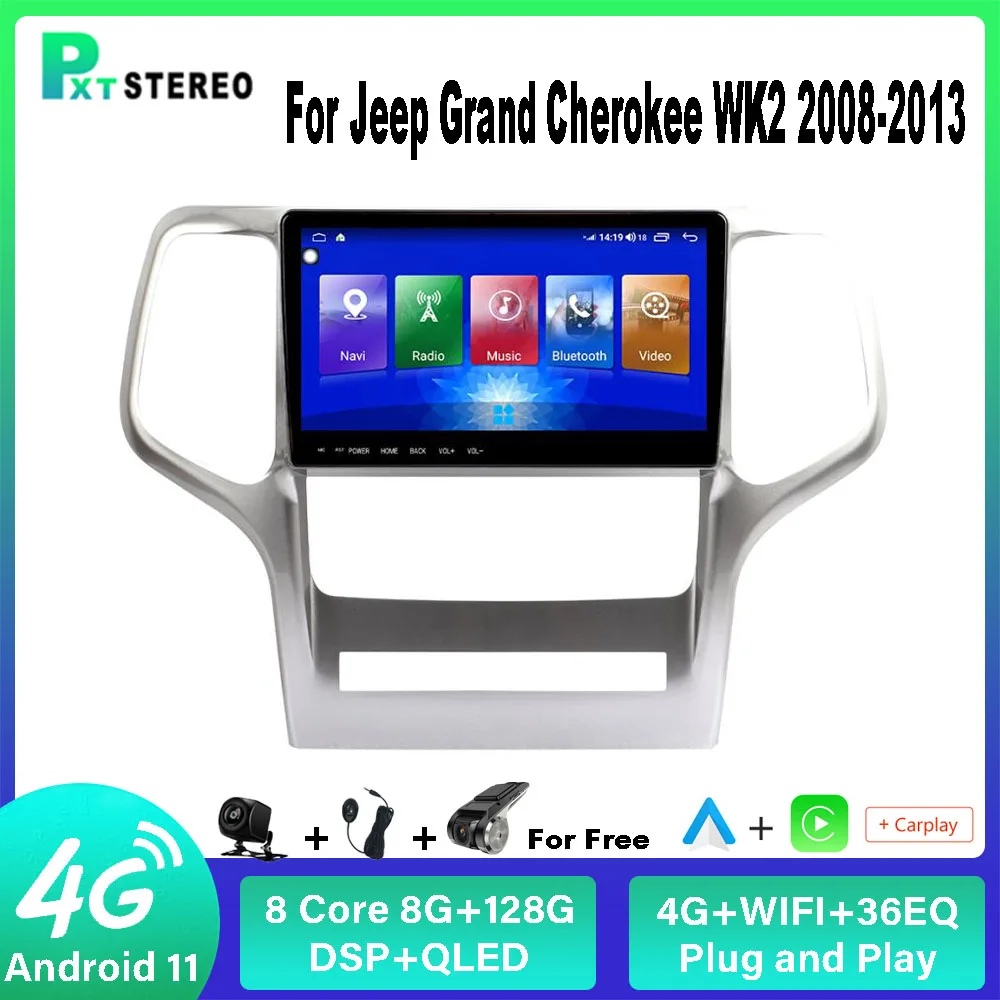 Автомобильный мультимедийный проигрыватель с сенсорным экраном, Android, 8 + 2008 ГГц, 4G, Wi-Fi, для Jeep Grand Cherokee WK2 2013-128 Carplay Auto
Автомобильный мультимедийный проигрыватель с сенсорным экраном, Android, 8 + 2008 ГГц, 4G, Wi-Fi, для Jeep Grand Cherokee WK2 2013-128 Carplay Auto