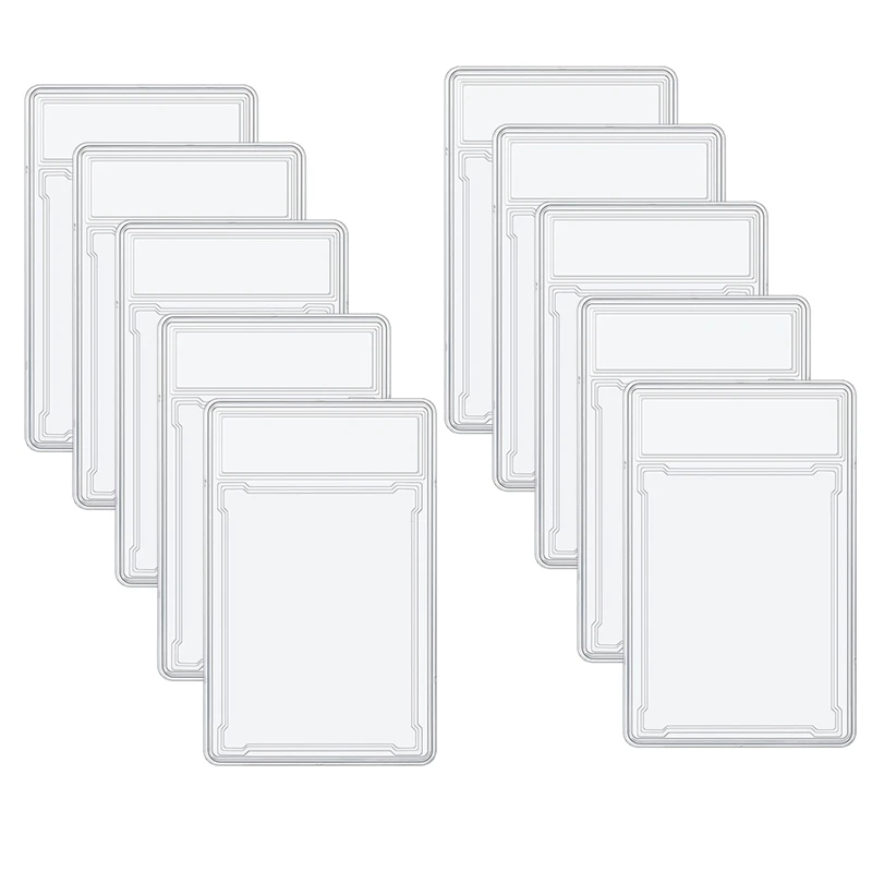 10 Pcs Trading Cards Protector Case Acrylic Clear Graded Card Holders With Label Position Hard Card Sleeves
10 Pcs Trading Cards Protector Case Acrylic Clear Graded Card Holders With Label Position Hard Card Sleeves