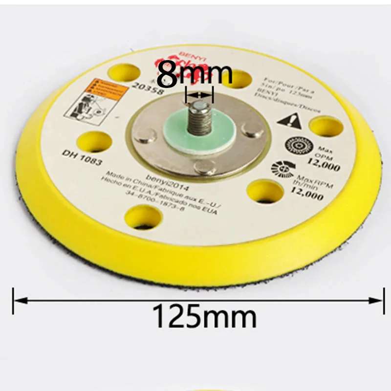 Шлифовальная накладка, 5 дюймов, 125 мм, 5/16 дюйма-24 дюйма
Шлифовальная накладка, 5 дюймов, 125 мм, 5/16 дюйма-24 дюйма