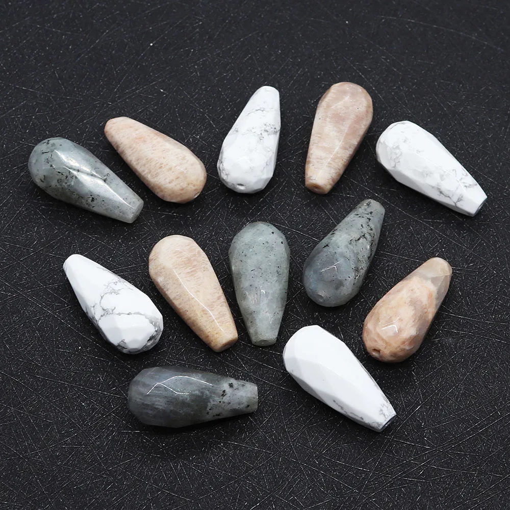 Natural Stone Faceted Water Drop Sparkling Stone Crystal Agate Loose Beads for DIY Jewelry Bracelet Necklace Charm Accessories
Natural Stone Faceted Water Drop Sparkling Stone Crystal Agate Loose Beads for DIY Jewelry Bracelet Necklace Charm Accessories