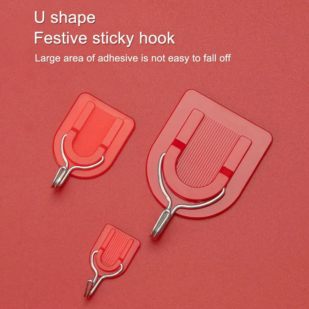 5pcs Waterproof U shape Adhesive Punch-free Strong Sticky Hook Seamless Adhesive Hook Wall Hooks Wall Hanger
5pcs Waterproof U shape Adhesive Punch-free Strong Sticky Hook Seamless Adhesive Hook Wall Hooks Wall Hanger