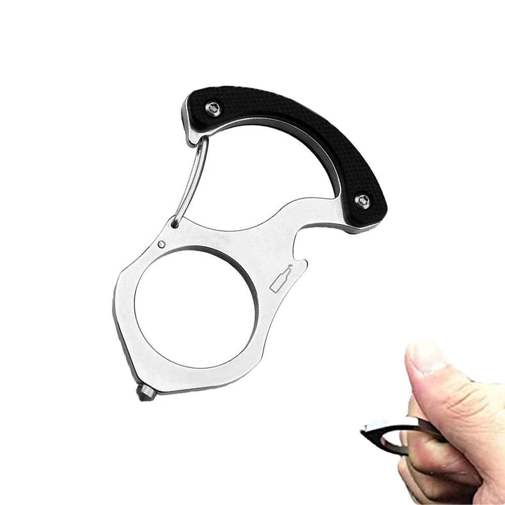1pc 47 X 70mm Multi-Functional Car Key Buckle Self-Protection Hook Car Key Chain With 420 Stainless Steel G10 Handle Material
1pc 47 X 70mm Multi-Functional Car Key Buckle Self-Protection Hook Car Key Chain With 420 Stainless Steel G10 Handle Material